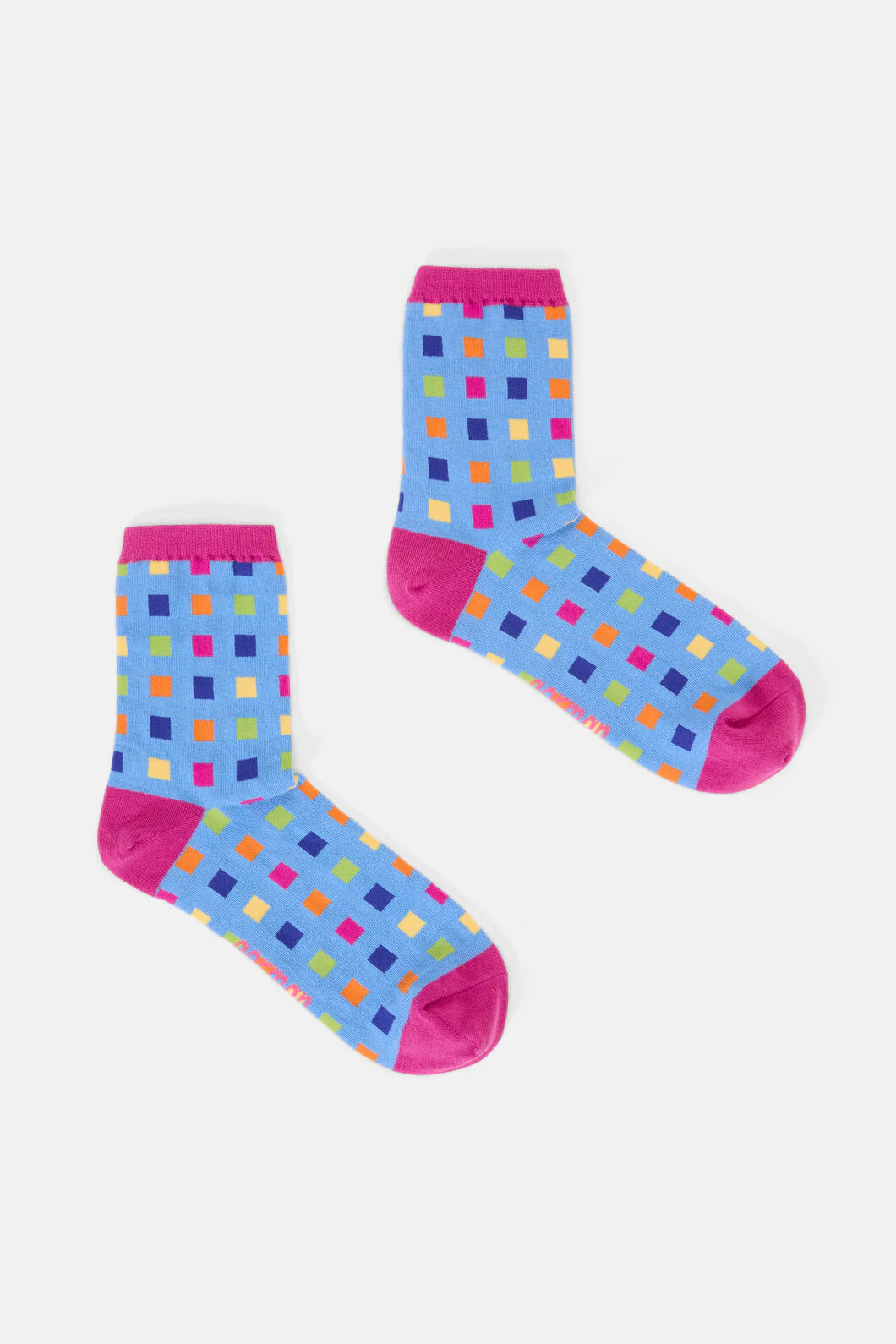 Light Up Check Sock