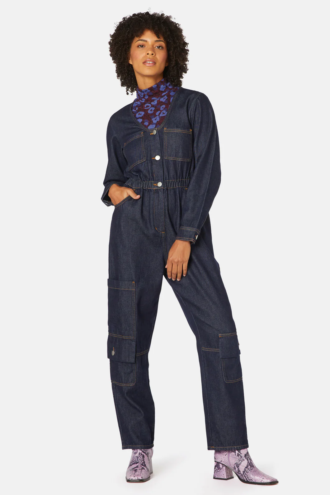 Indigo Pantsuit