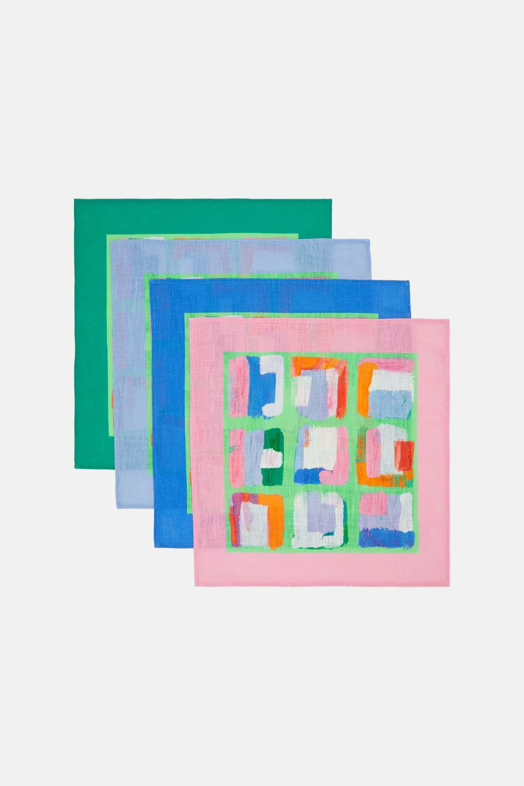 Mosaic Napkin Set 4