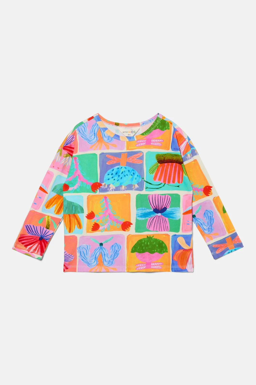 Wild Blooms Kids LS Tee