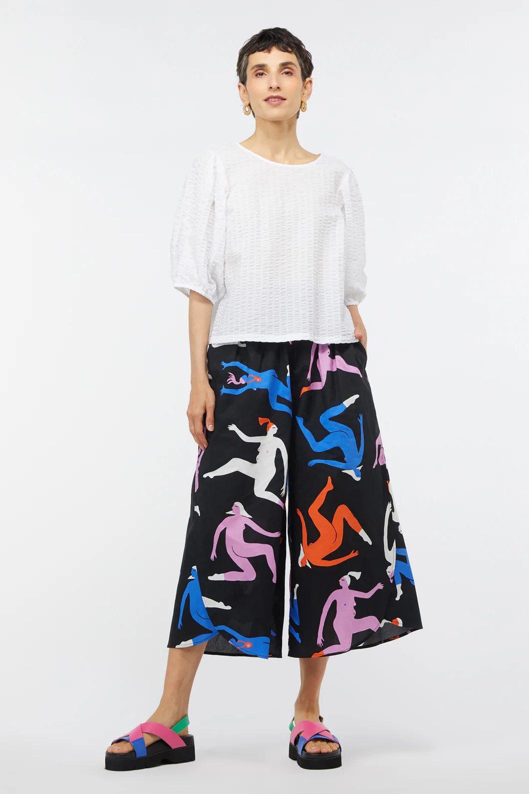 Willow Seersucker Top