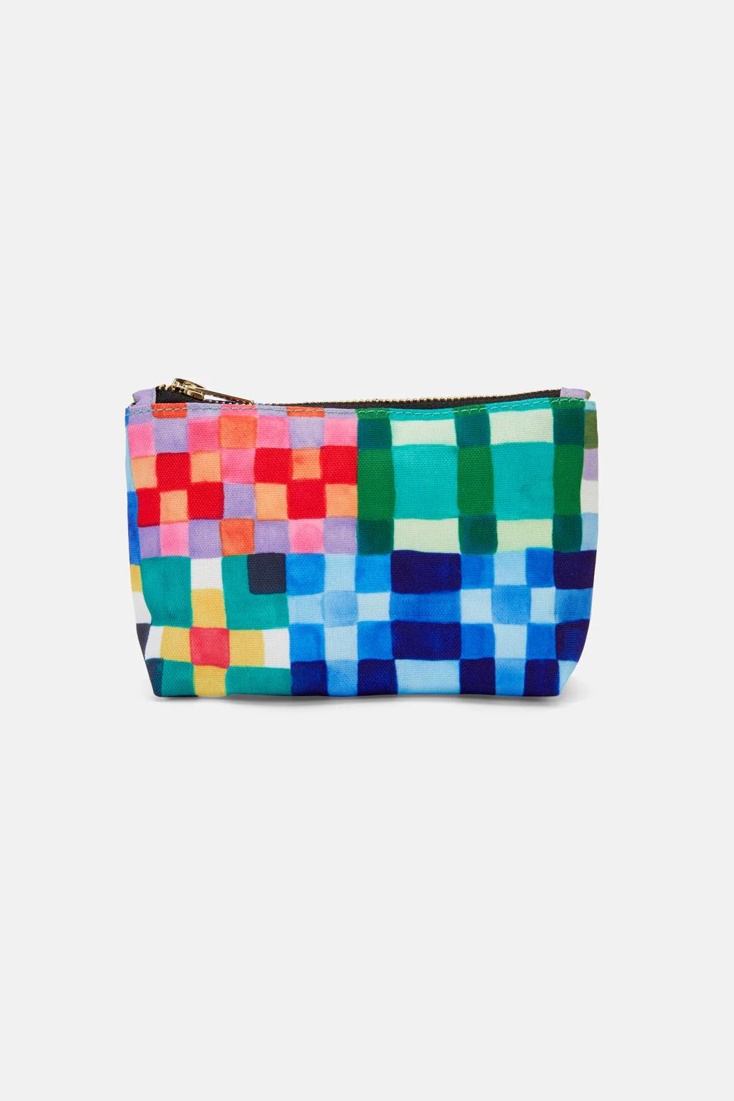 Gingham Travel Purse