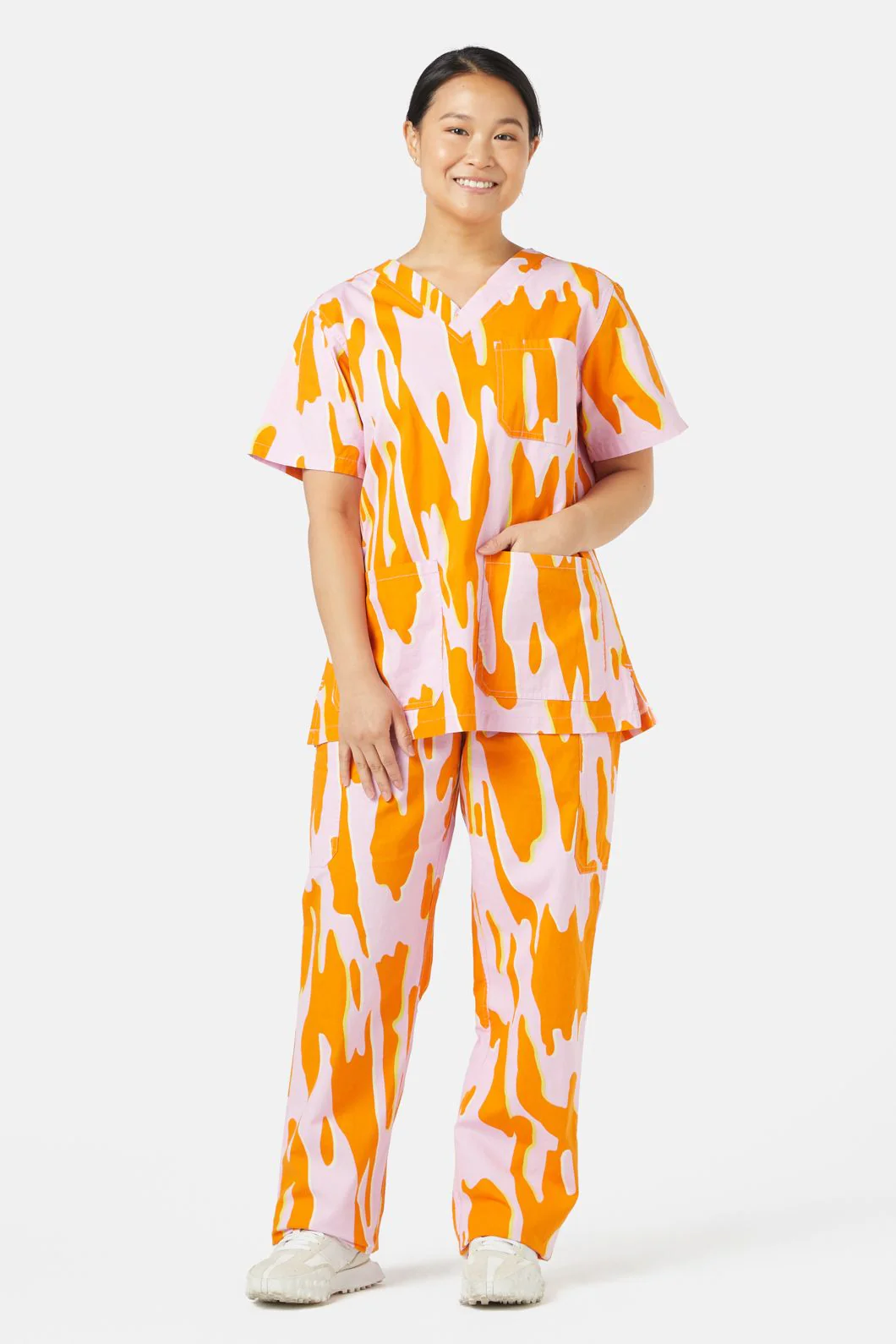 Orangina Scrub Set