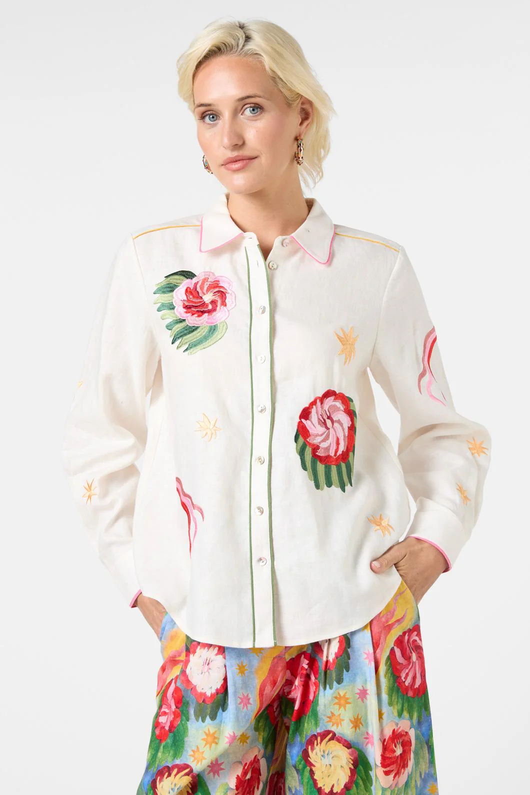 The Comet Embroidered Shirt