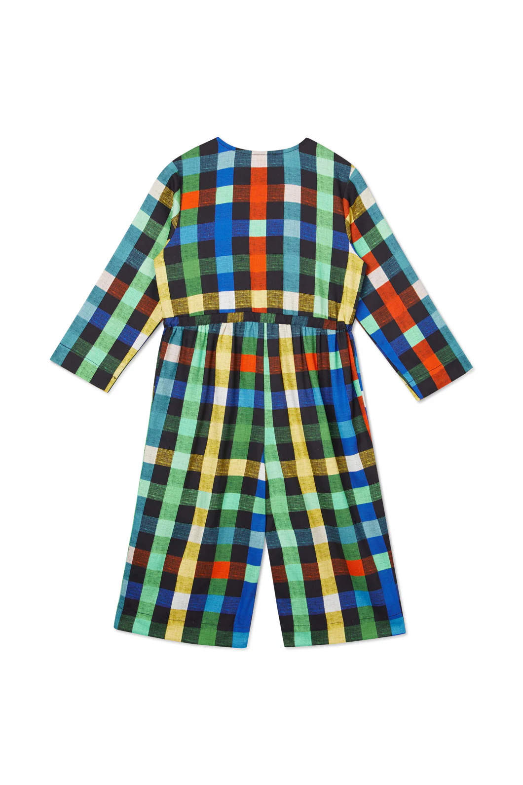 Wintery Check Jumpsuit