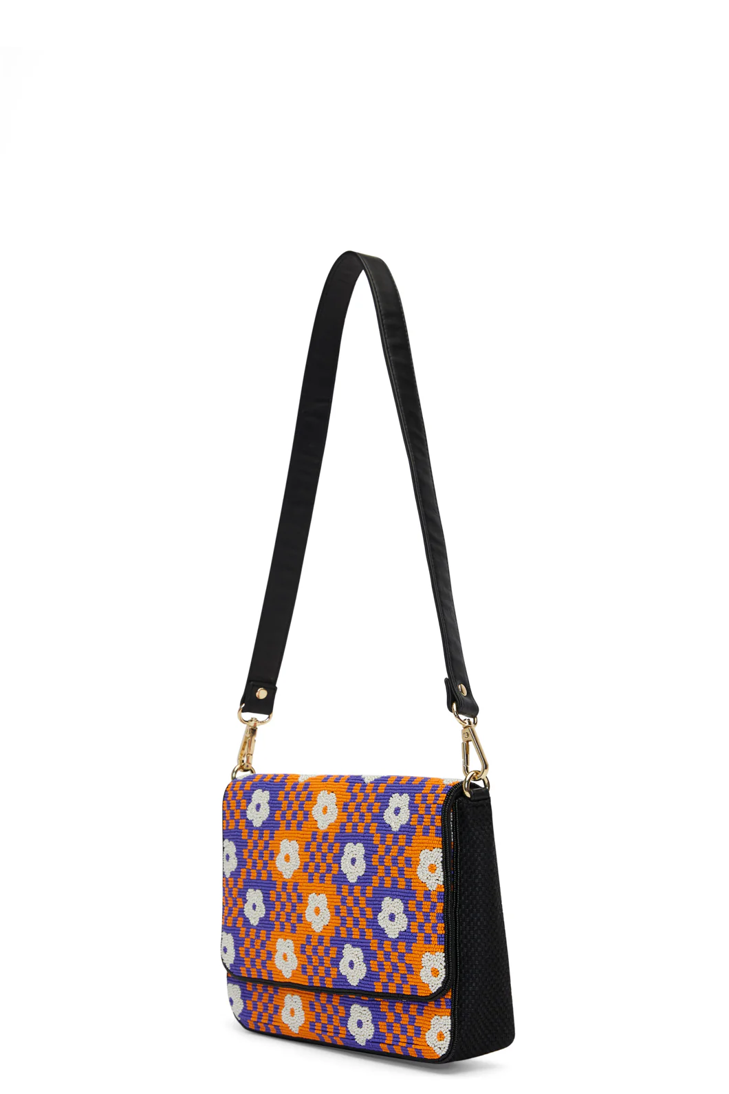 Lotus Beaded Bag