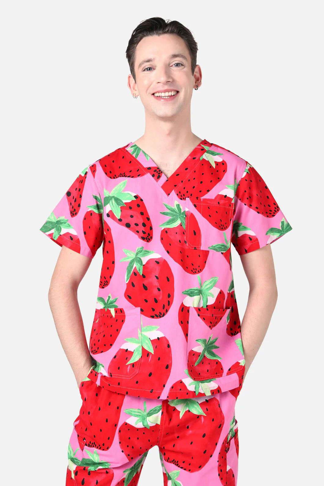 Strawberry Fields Scrub Set