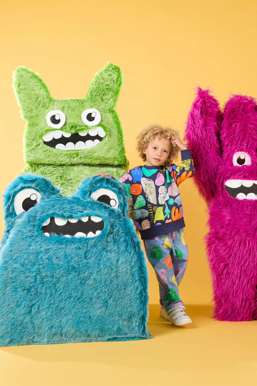 Monsters Kids Sweater