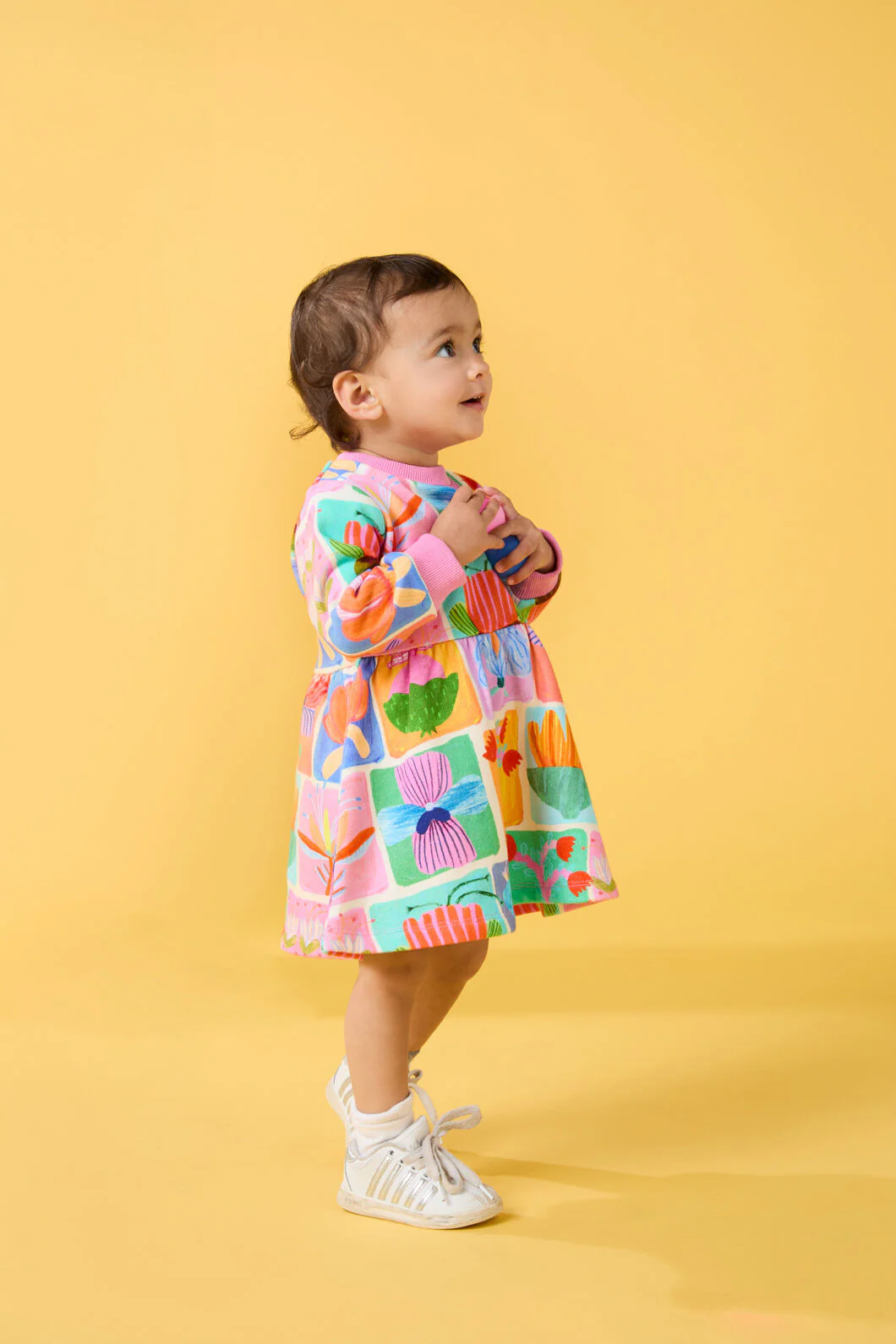 Wild Blooms Baby Dress