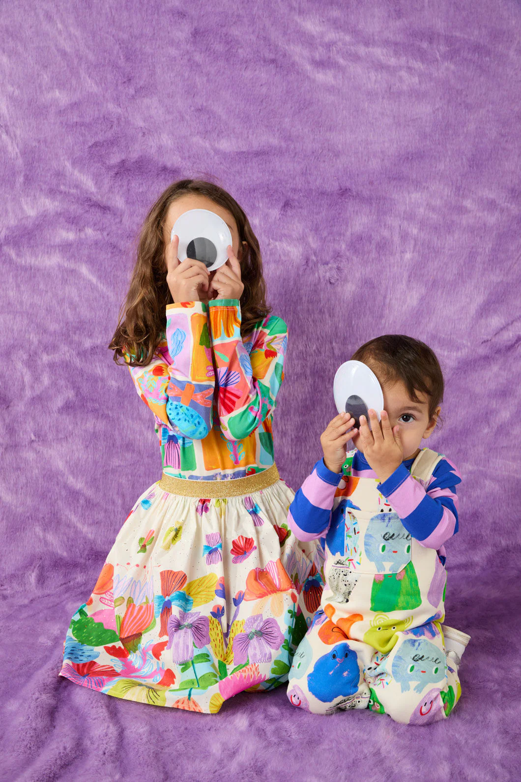 Wild Flowers Kids Skirt