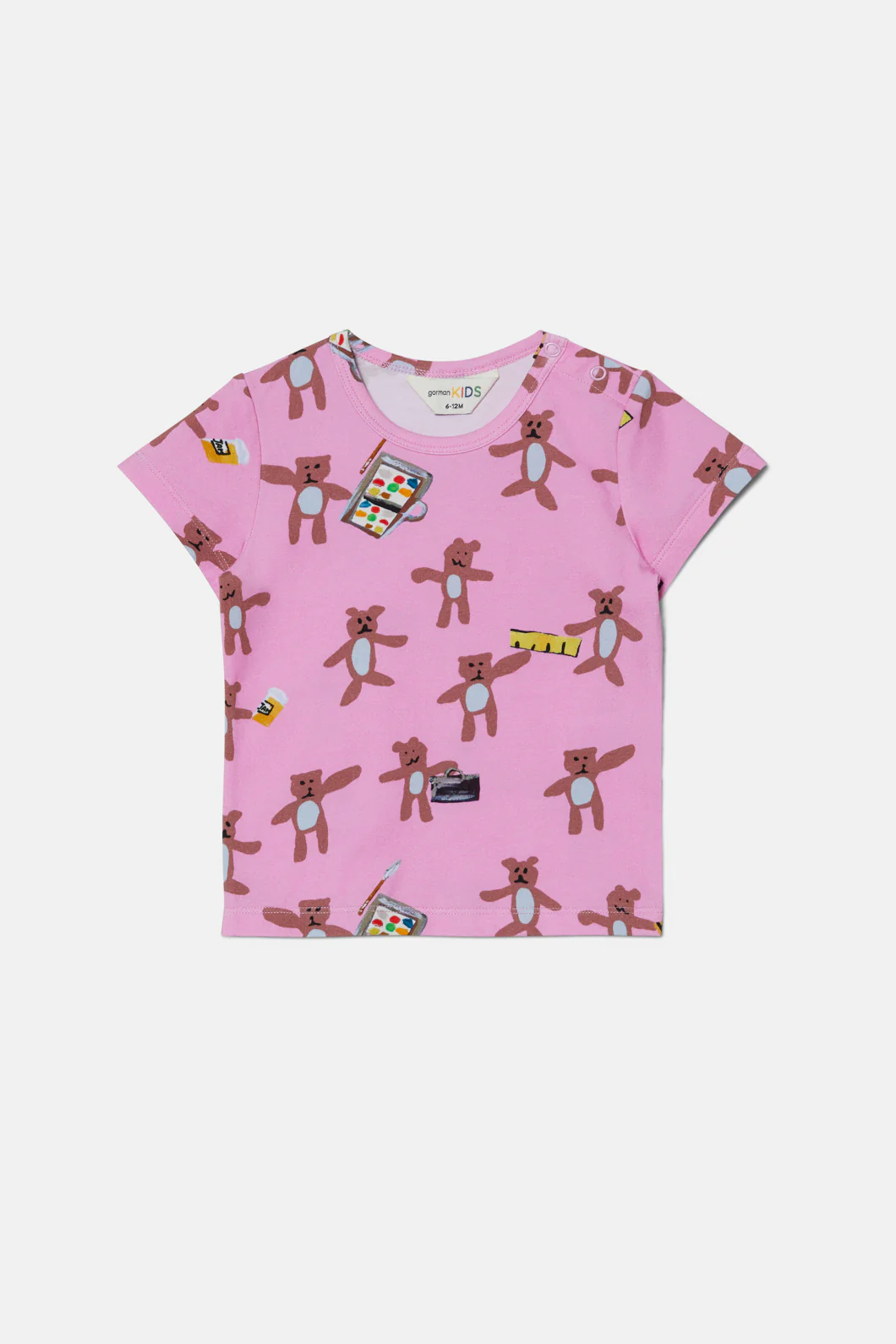 Teddy's Picnic Baby SS Tee