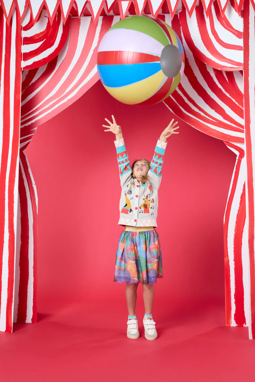 Balloons Kids Skirt