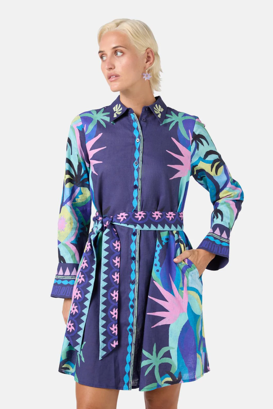 Jade Shirt Dress