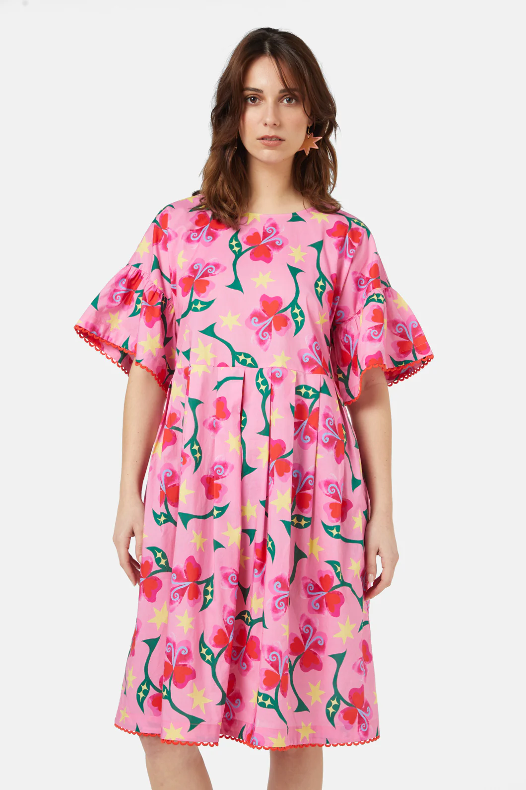 Peruvian Lily Smock Dress