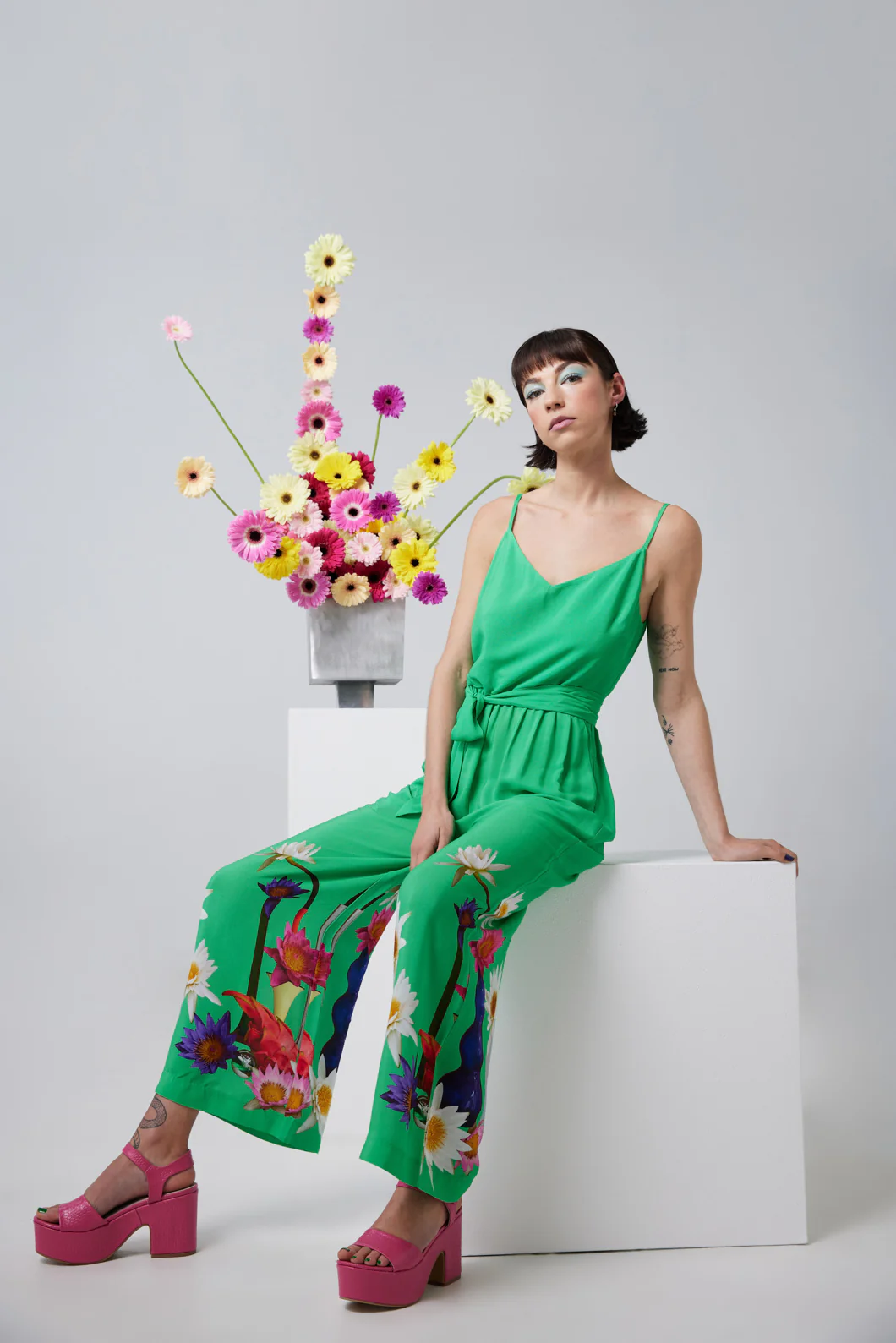 Dragonfruit Pantsuit