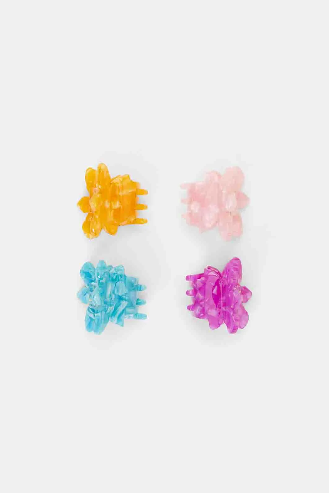 Anamalia Orchid Mini Hair Claw Set 4