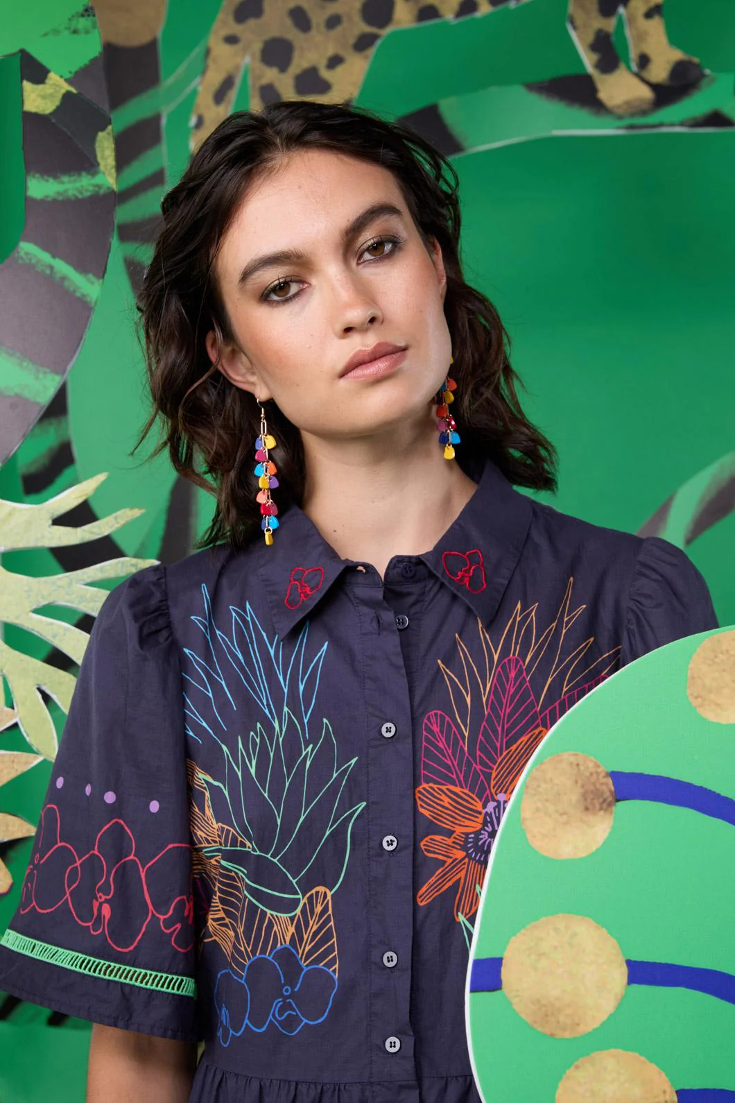 Blossom Chain Earring
