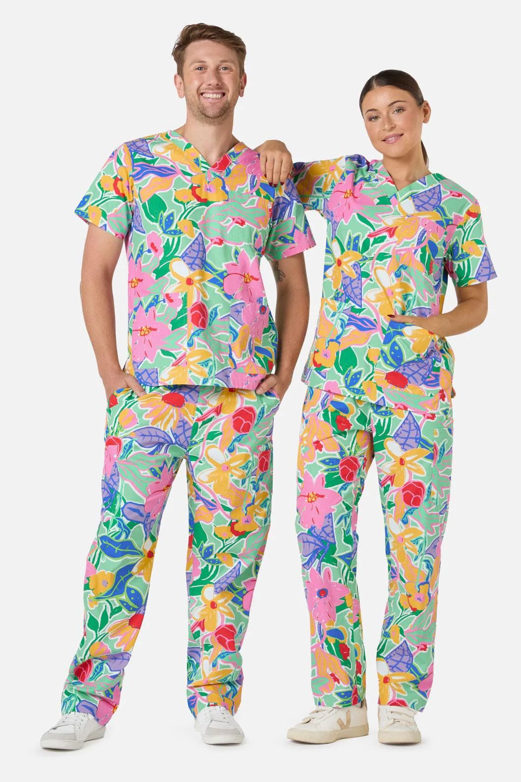 Floweret Scrub Set