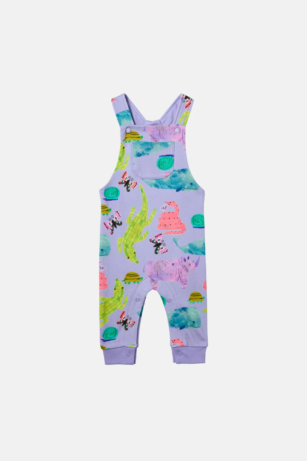 Animals Baby Overalls