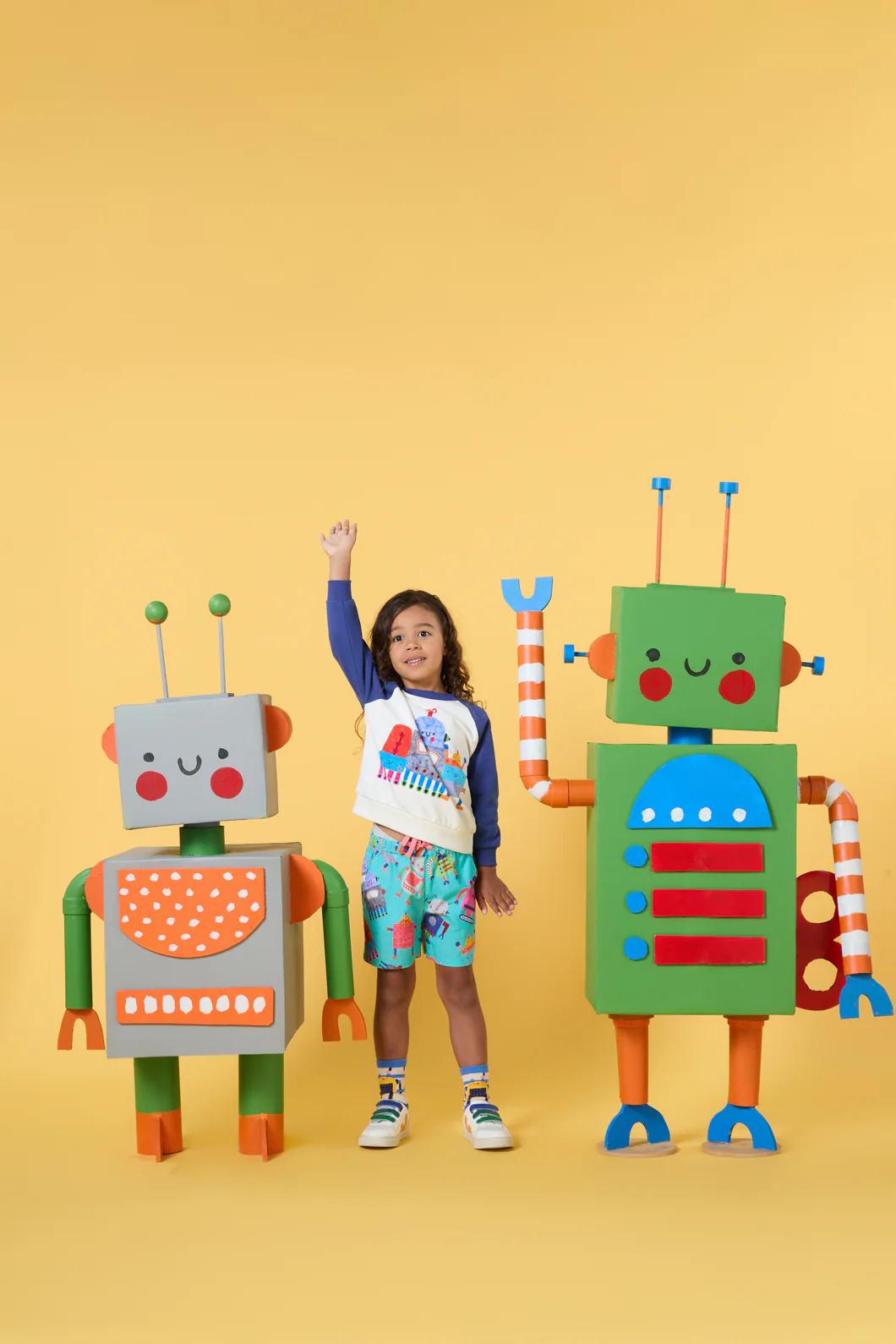 Robots Kids Shorts