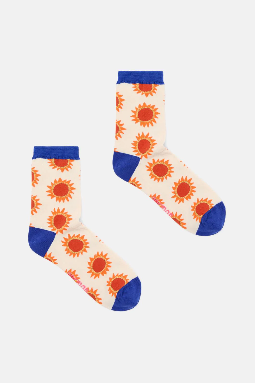 The Horses Cream Sock