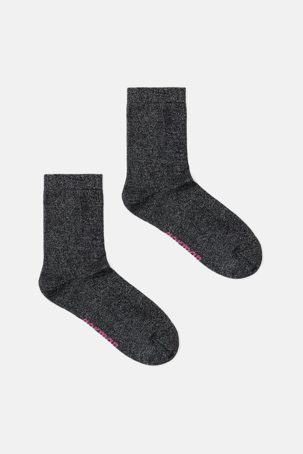Black Sparkle Sock