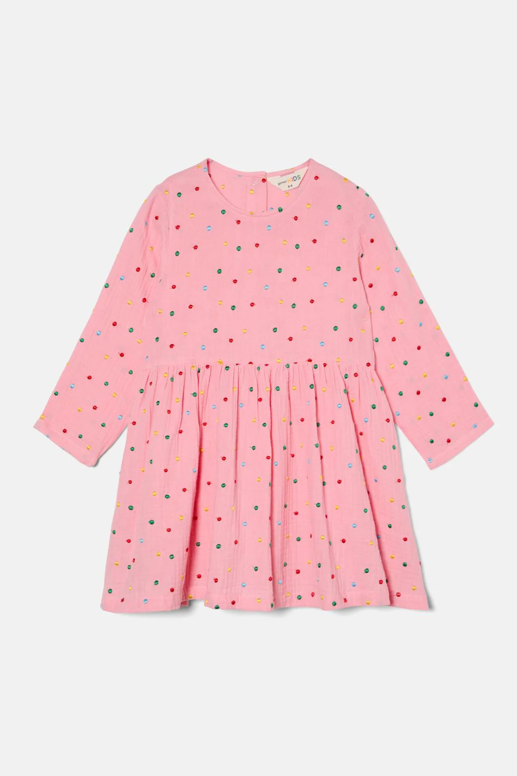 Emb Spot Kids Dress