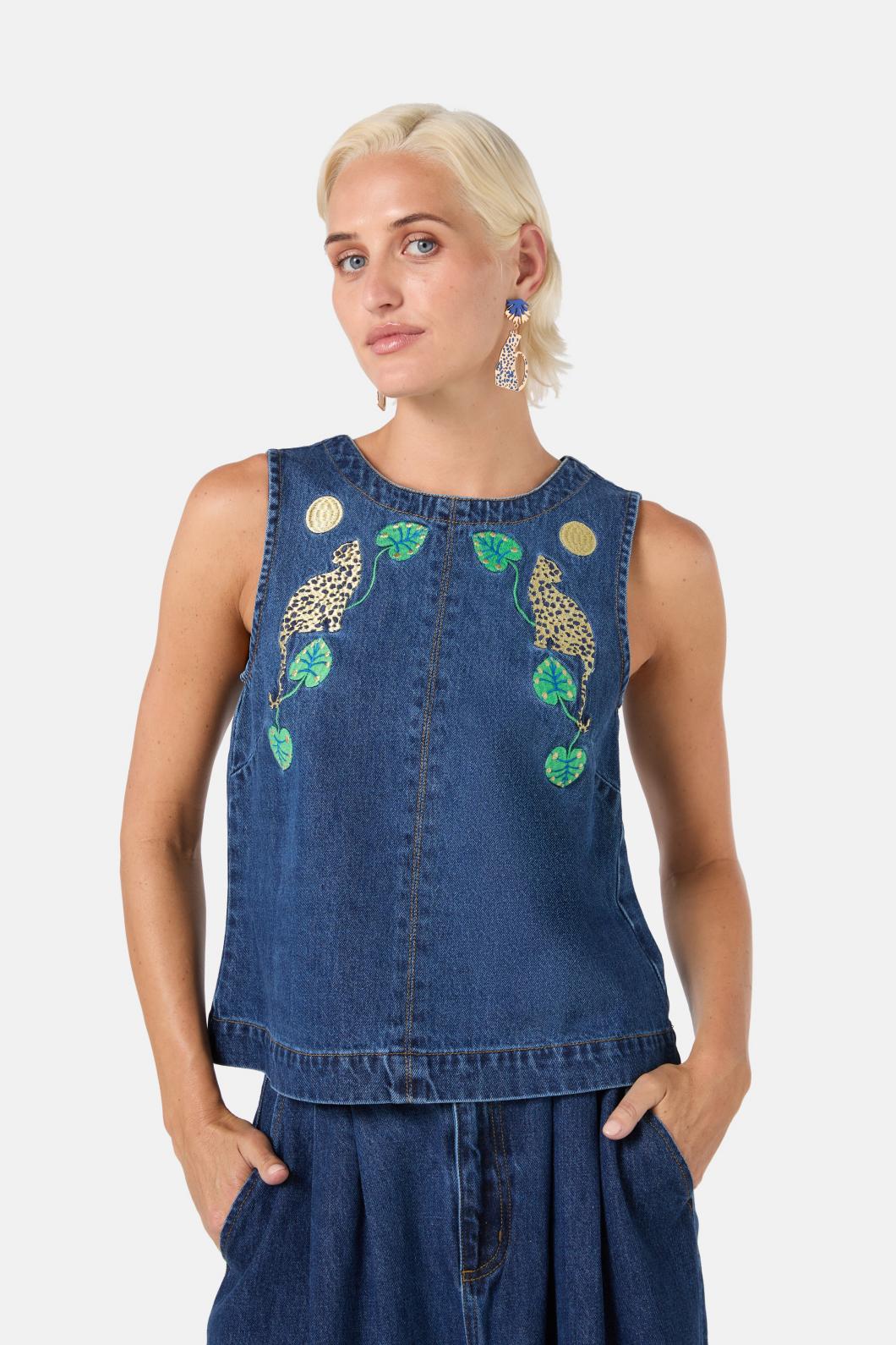 Guardians Denim Top