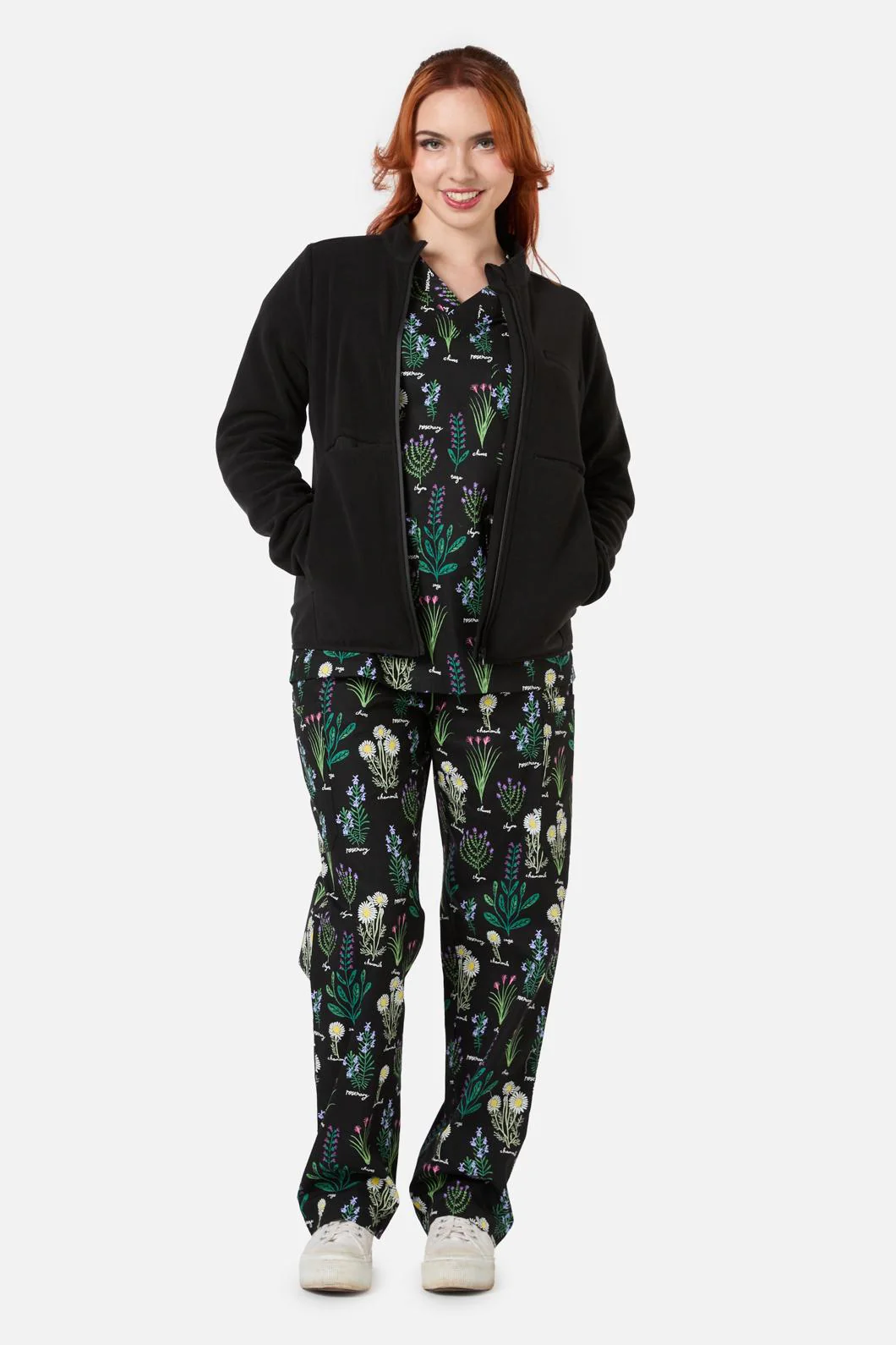 Scrubs Black Micro Polar Fleece Jkt