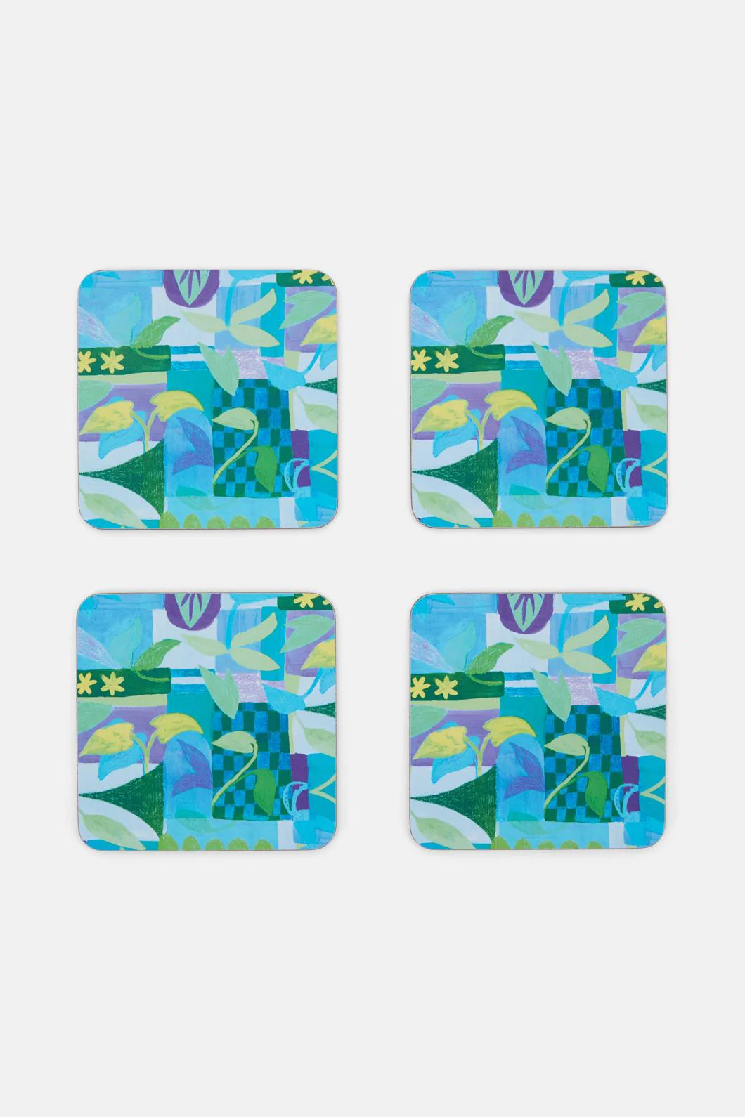 Leaves Coaster Set 4