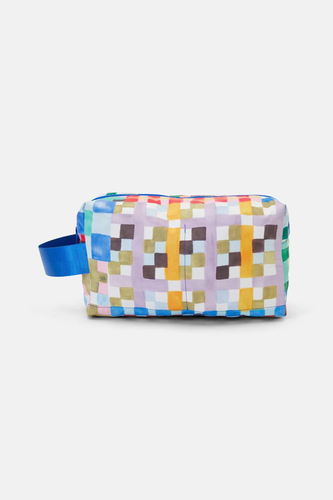 Gingham Cosmetic Bag