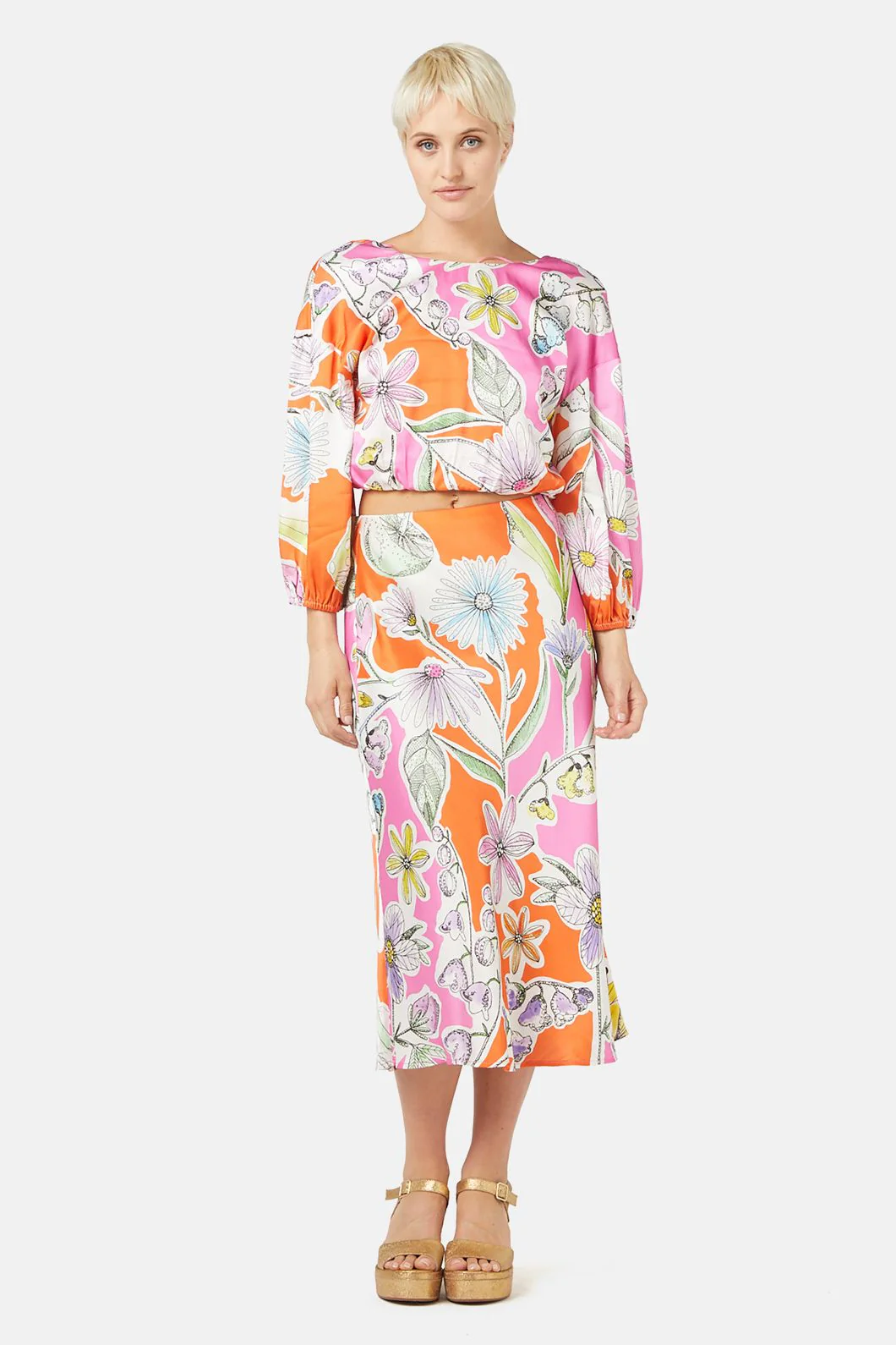 Botanic Slip Skirt
