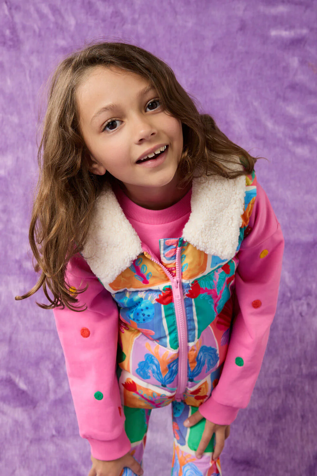 Wild Blooms Kids Vest
