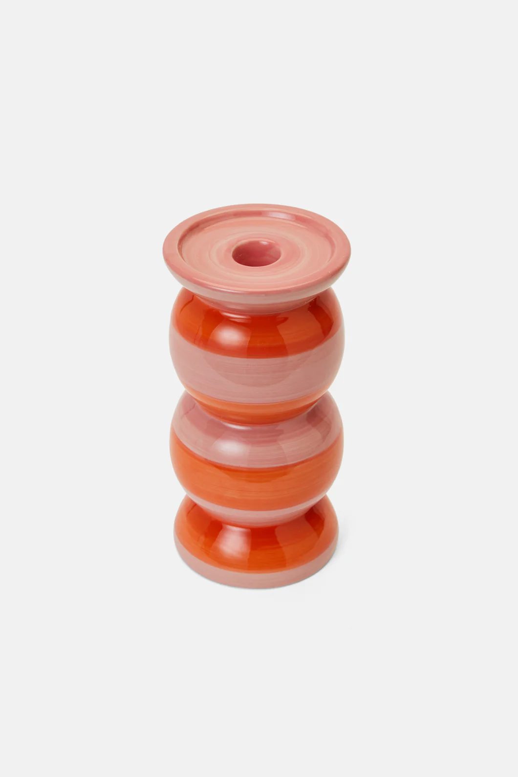 Stripe Candle Holder Sml