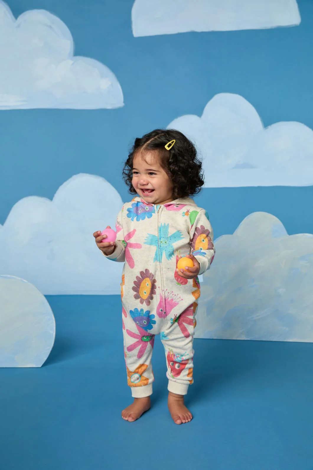 Lucky Flower Baby Onesie