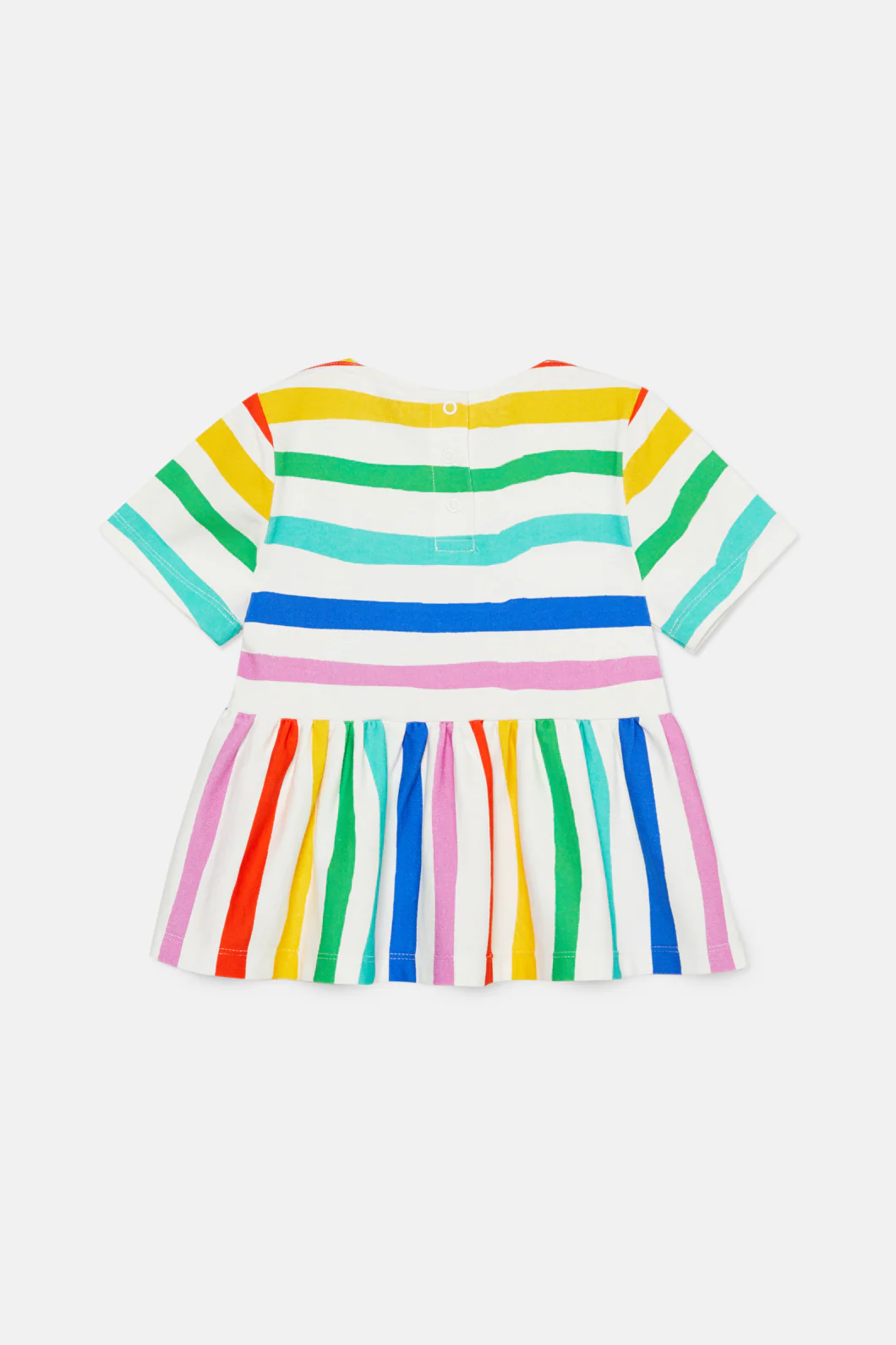 Stripe Flower Kids Top