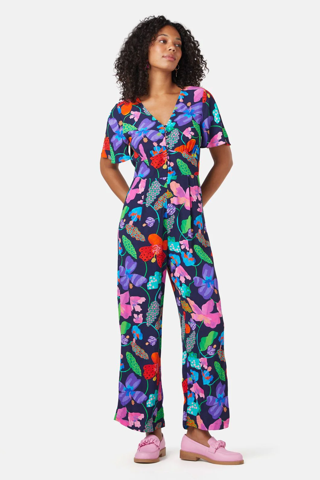 Trippy Flowers Pantsuit