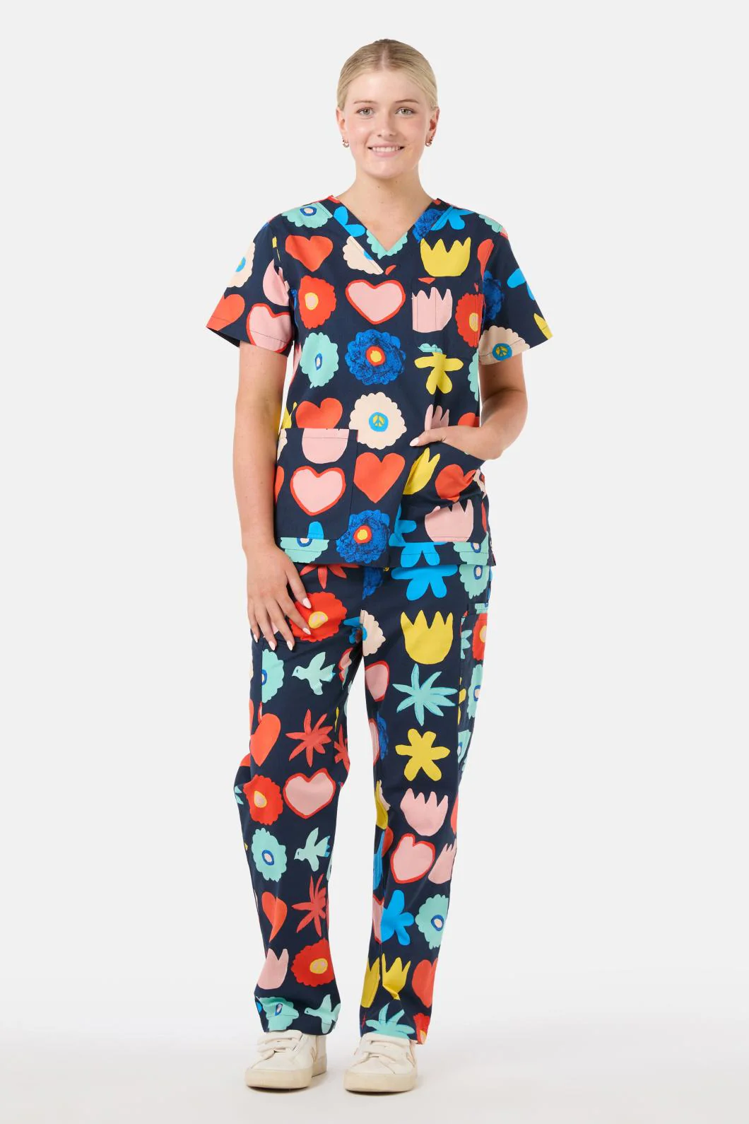 Flower Bed Scrub Set