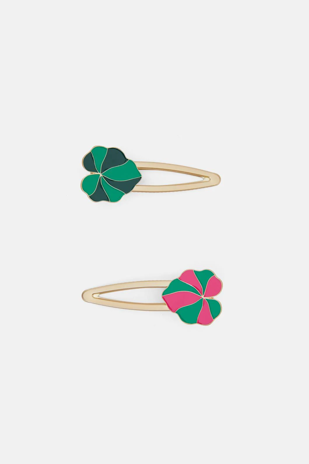 Lotus Leaf Hair Clip Set