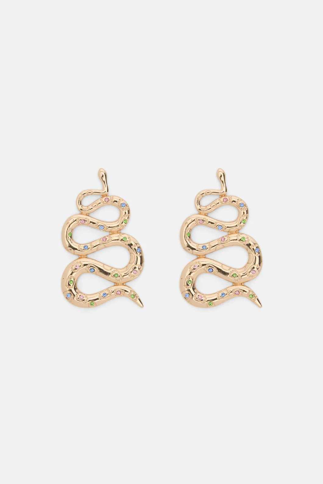 Snake Stamp Earring