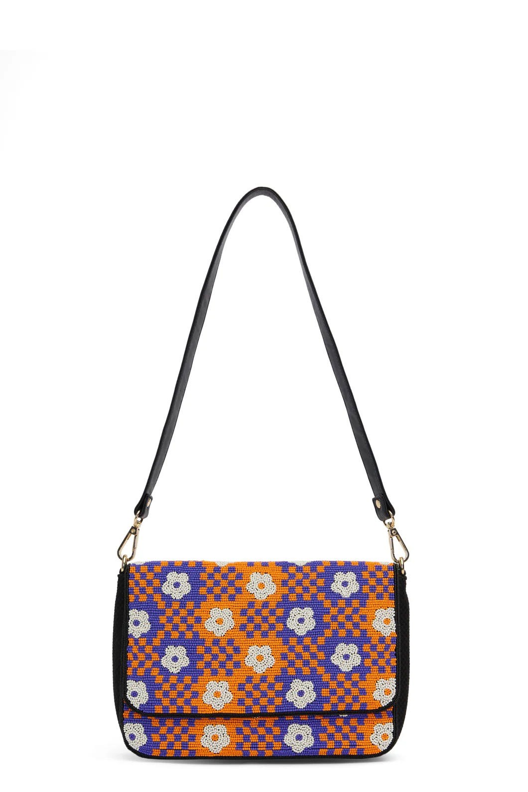 Lotus Beaded Bag