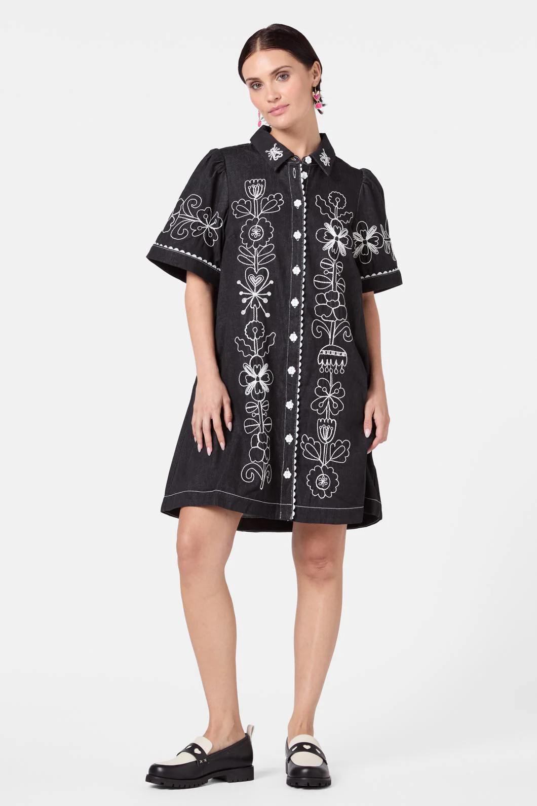 Folk Tales Shirt Dress