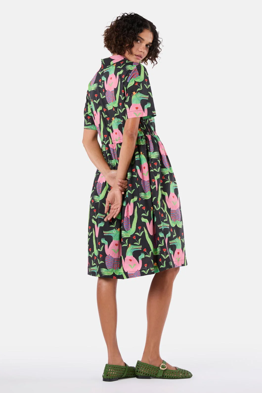 Chomp Shirt Dress