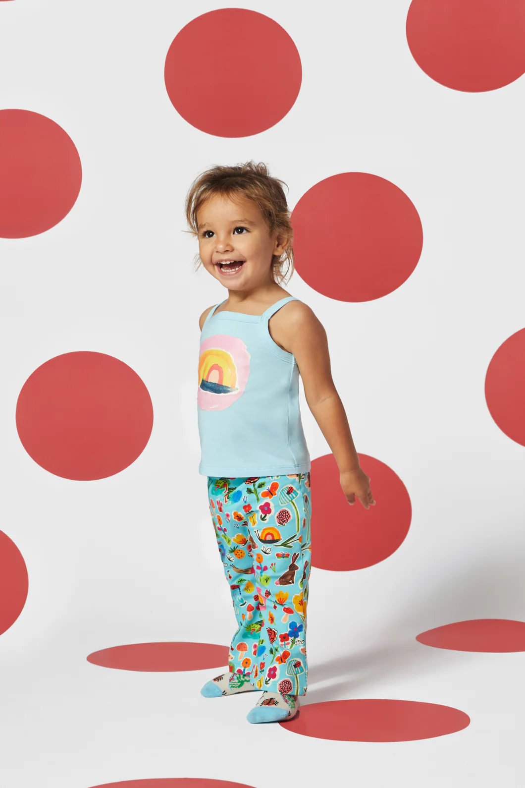 Flower Bed Baby Legging