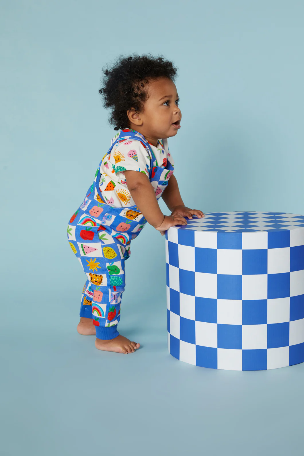 Checka Baby Overalls