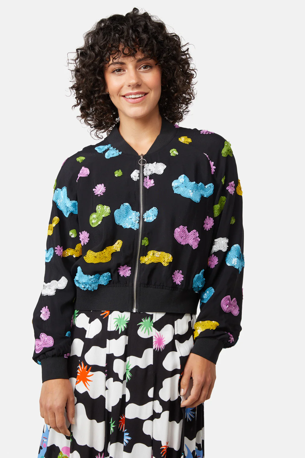 Skyscape Sequinned Jacket