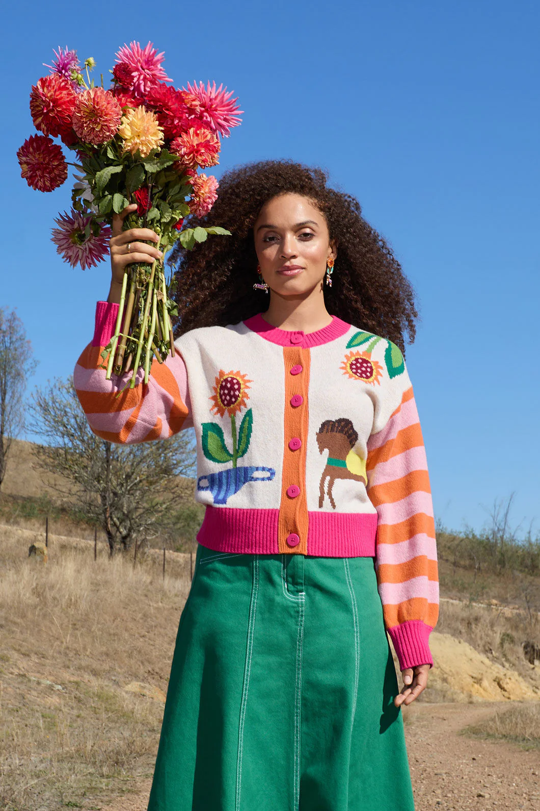 The Horses Cardigan