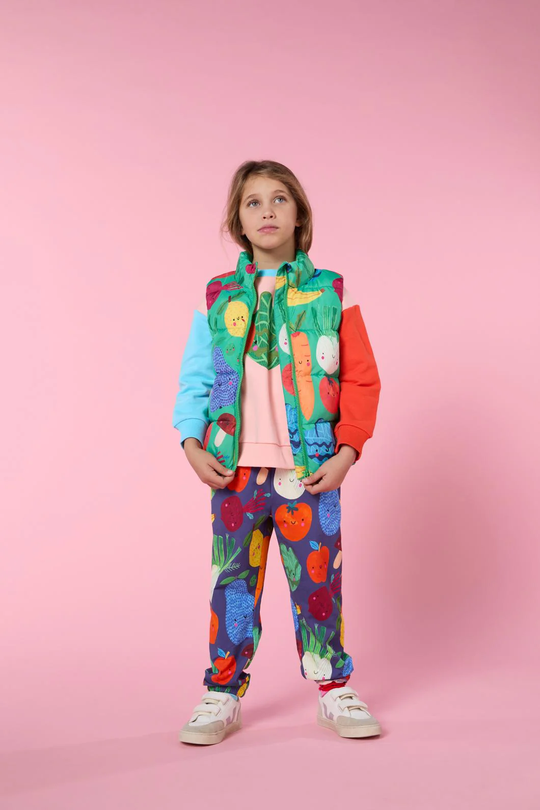 Veggies Kids Puffer Vest