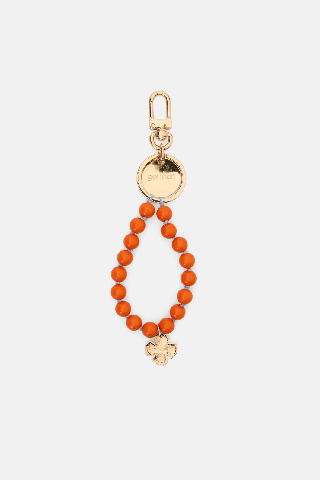 Orange Flower Key Bracelet