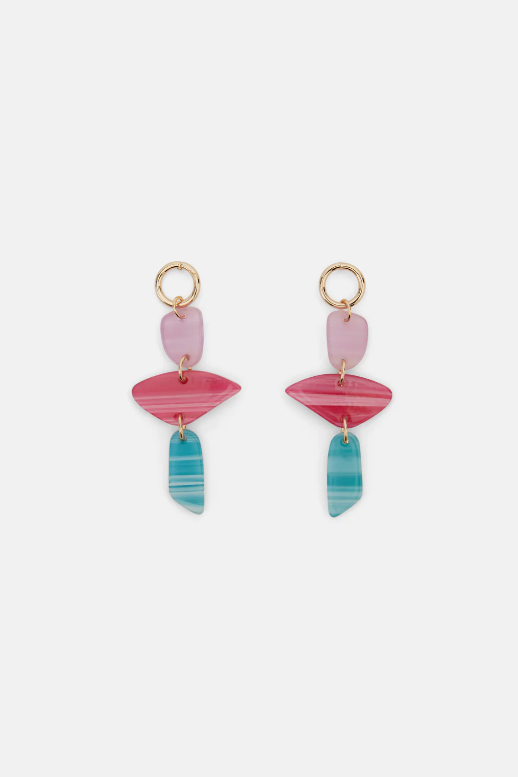 Gem Pebble Earring